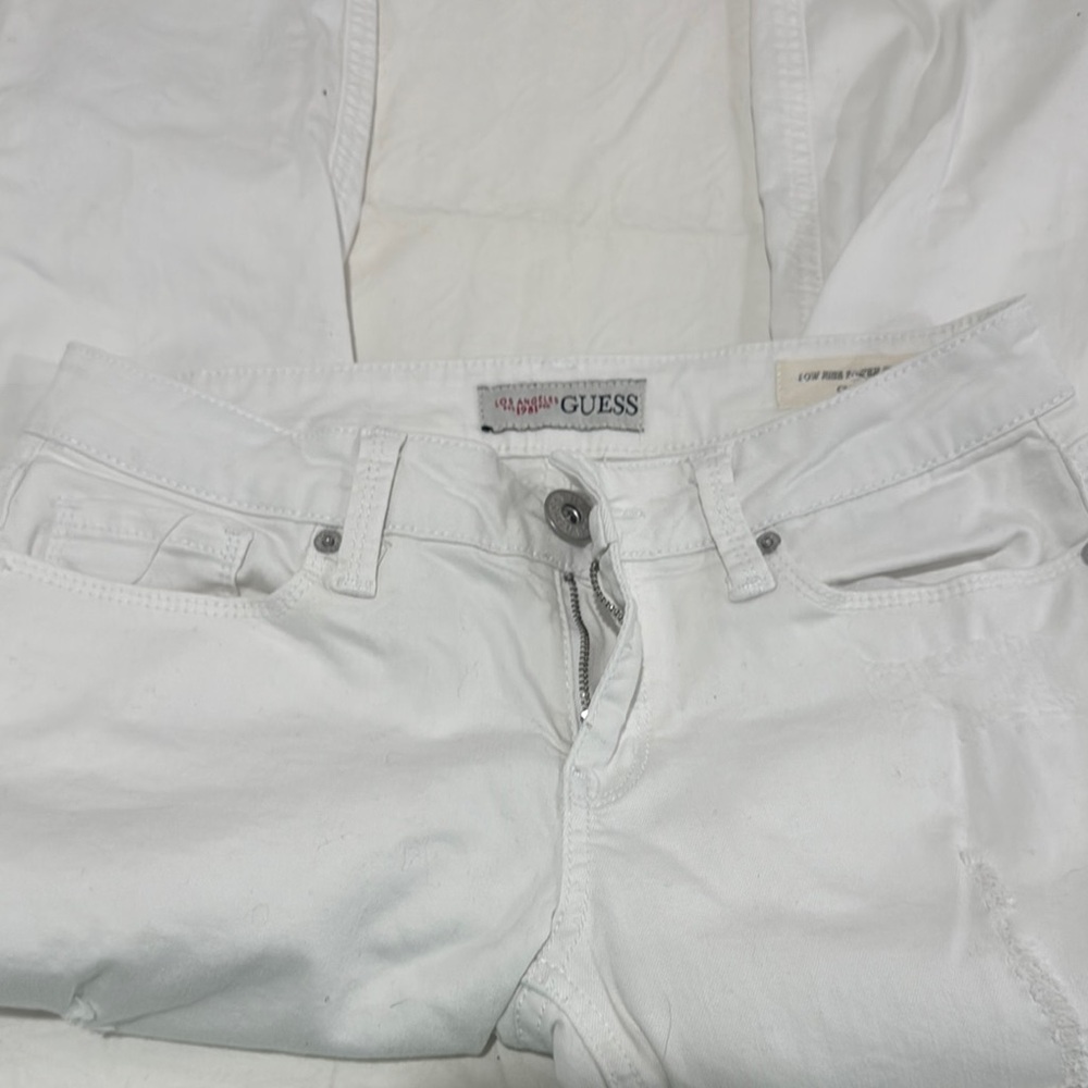 Guess White Denim Jeans
